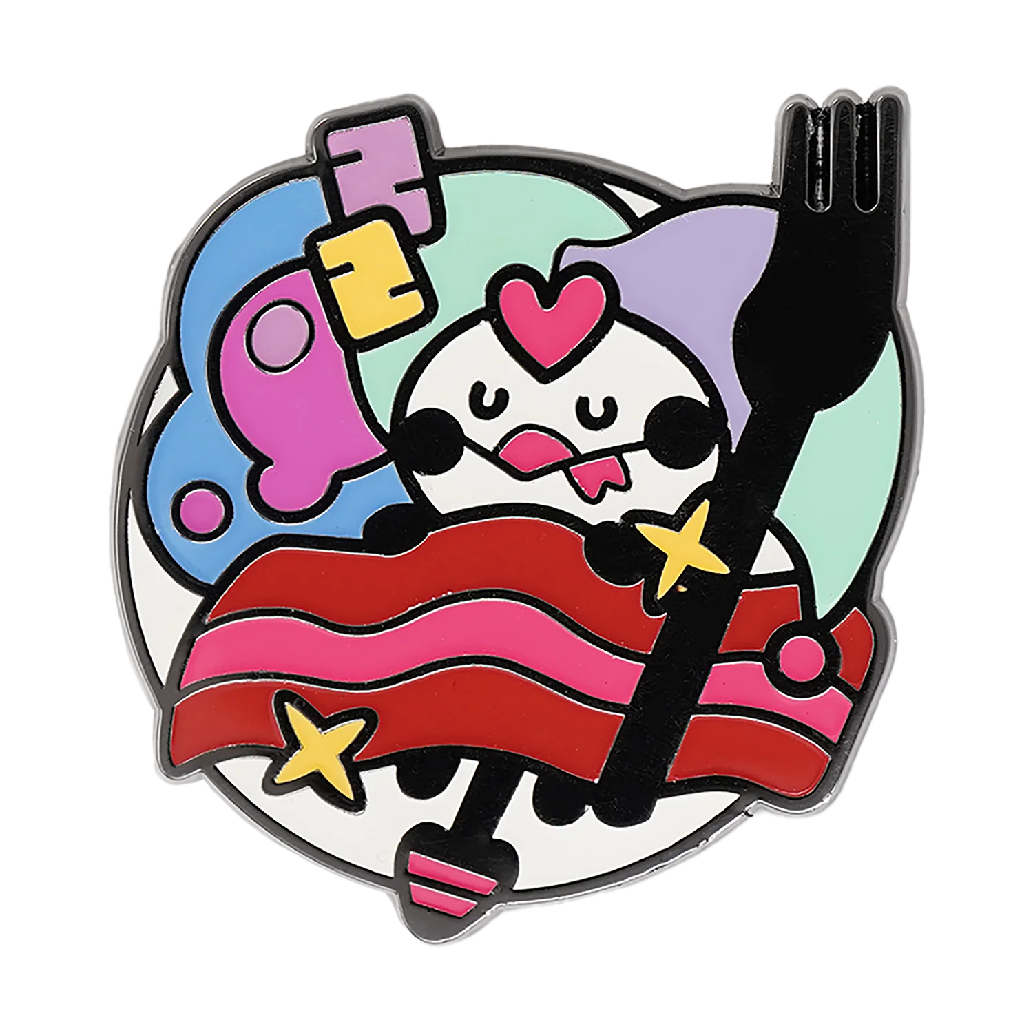 Bed and Breakfast Fizz Enamel Pin  *LIMITED STOCK*