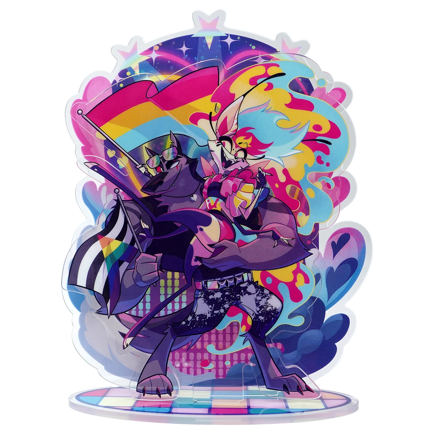 Bee & Vortex  - Pride 2025 Standee