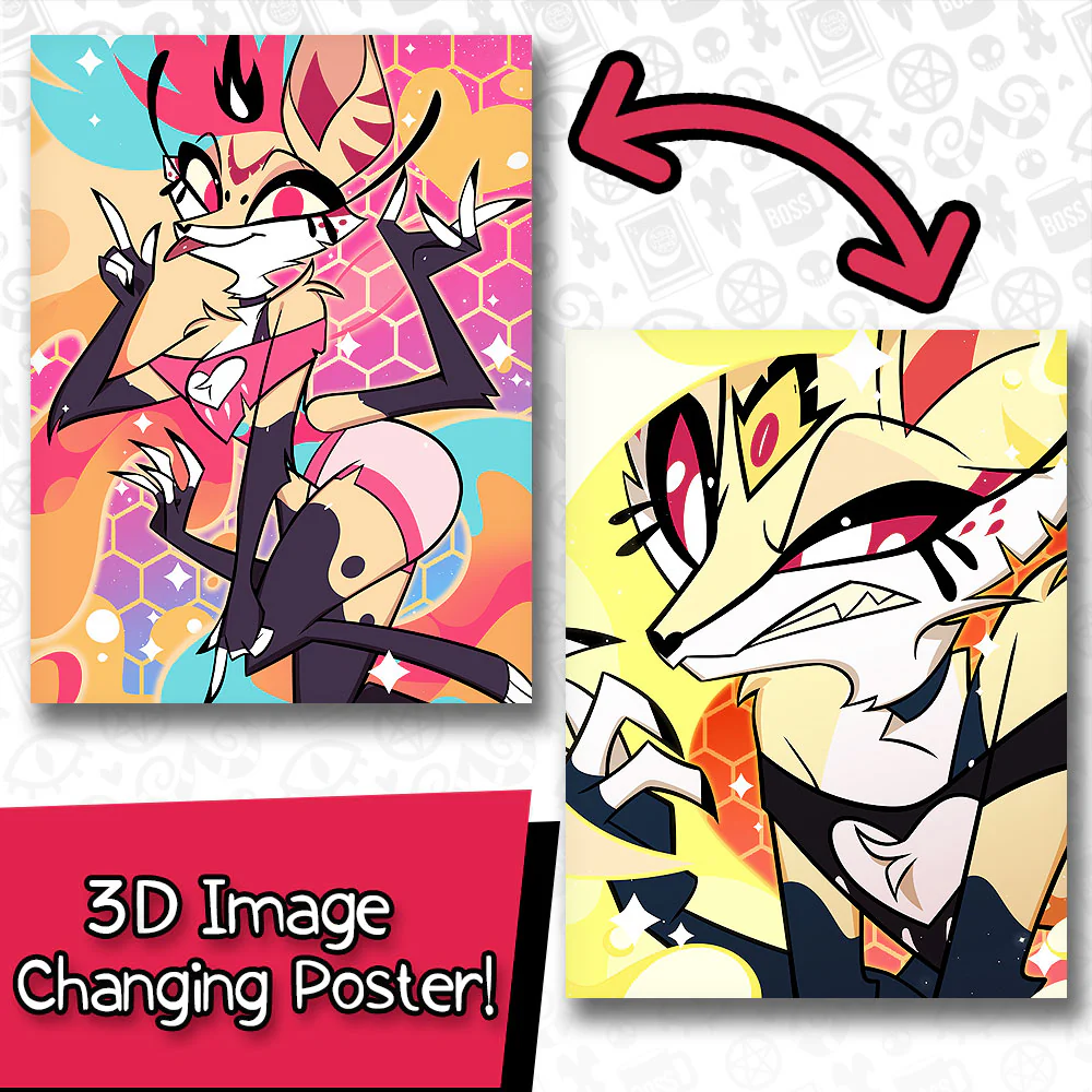 Beelzebub's Demon Form Lenticular Poster *FINAL SALE* - Image 3