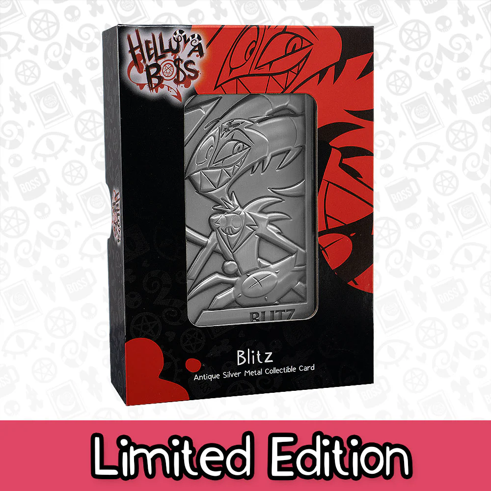 Blitz Silver Plated Metal Collectible Card *FINAL SALE* - Image 4