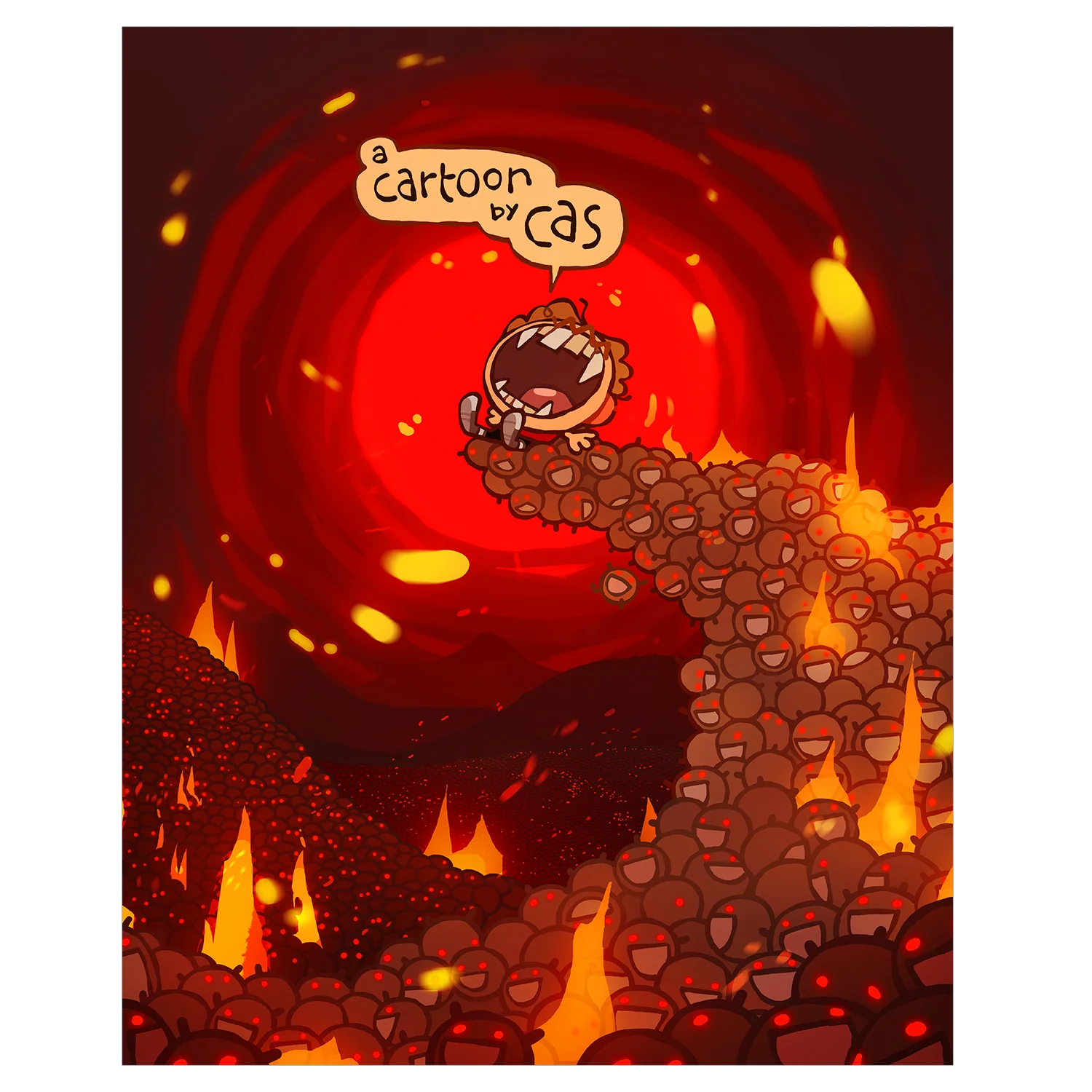 GROEMPIE HELL - Poster Print