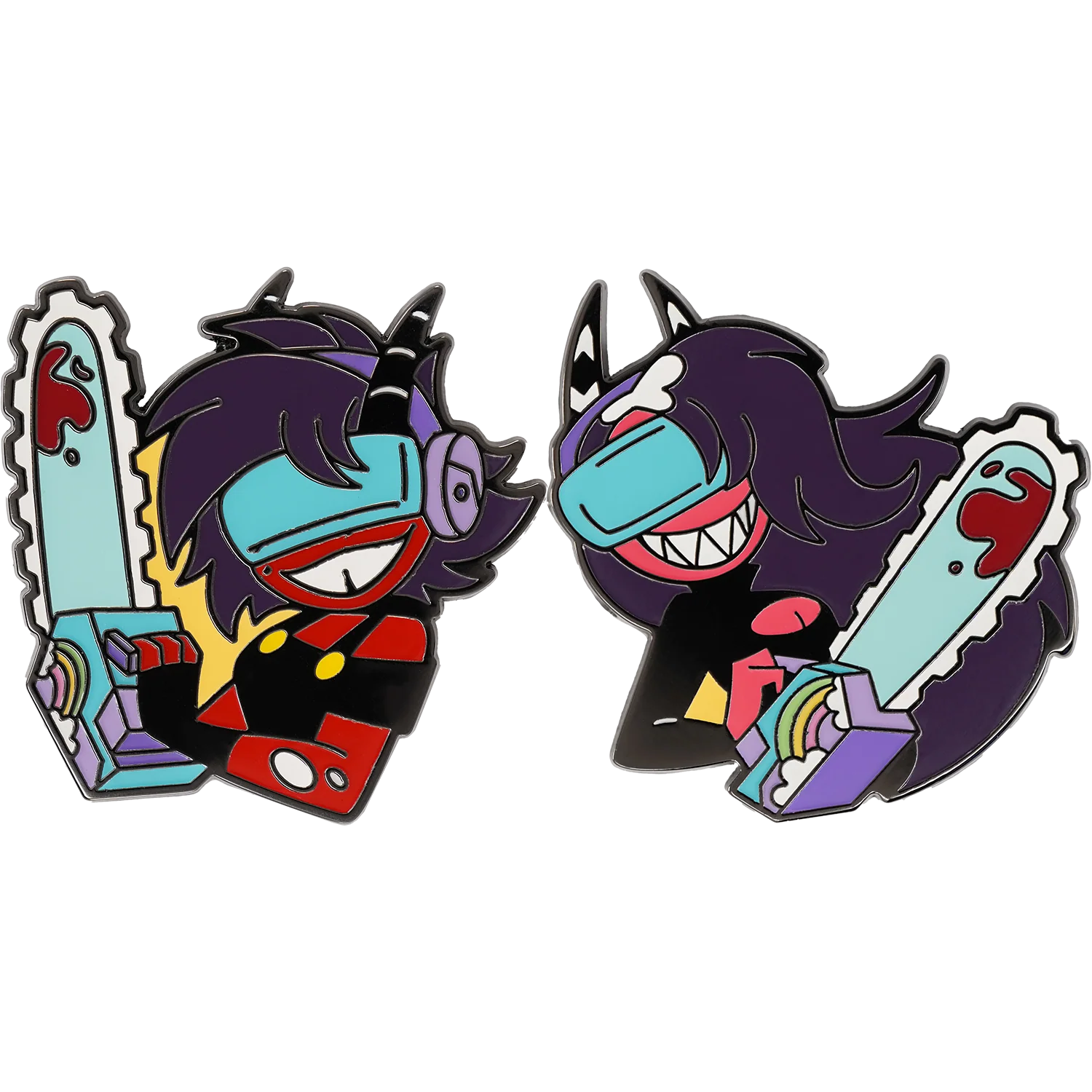 Chainsaw Mama - Enamel Pin Set *LIMITED STOCK*