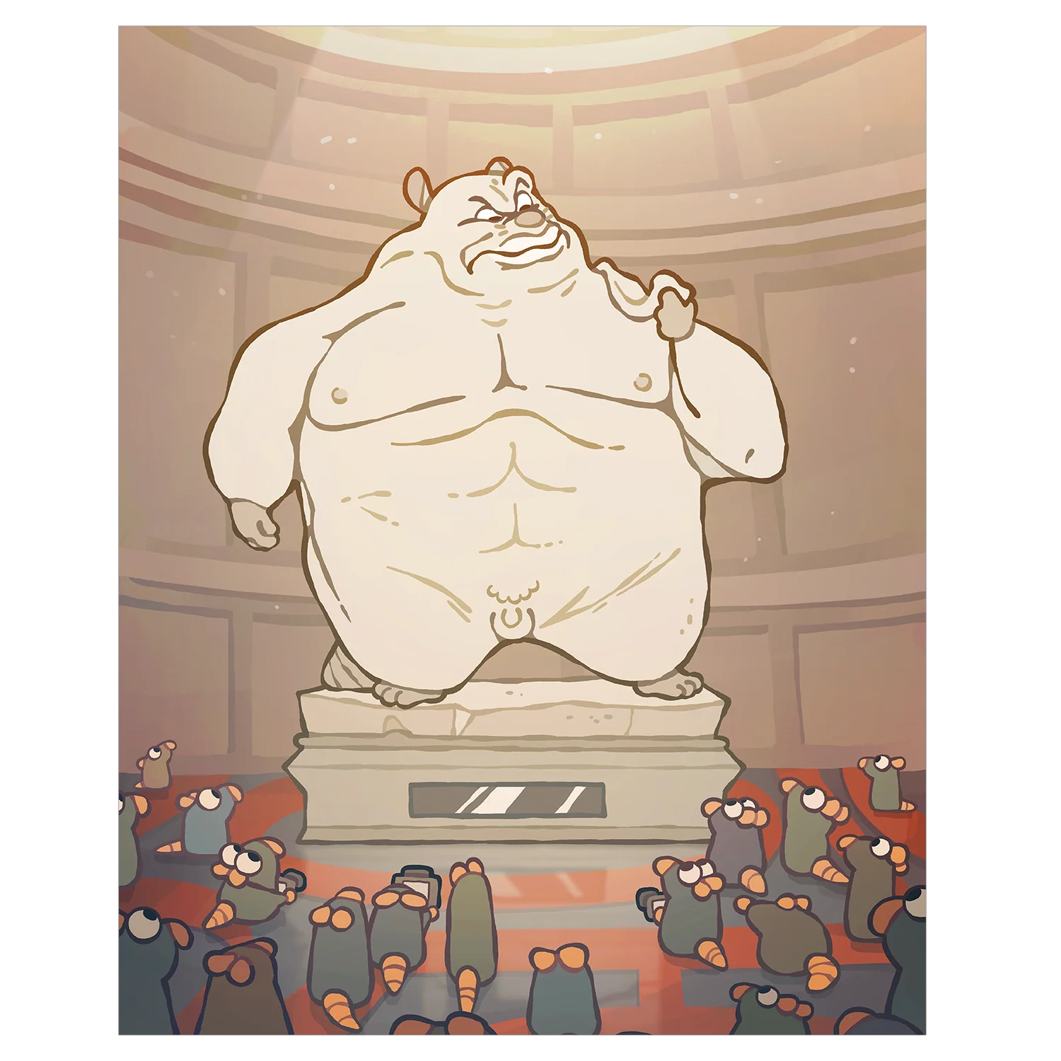 RAT DAVID - Poster Print