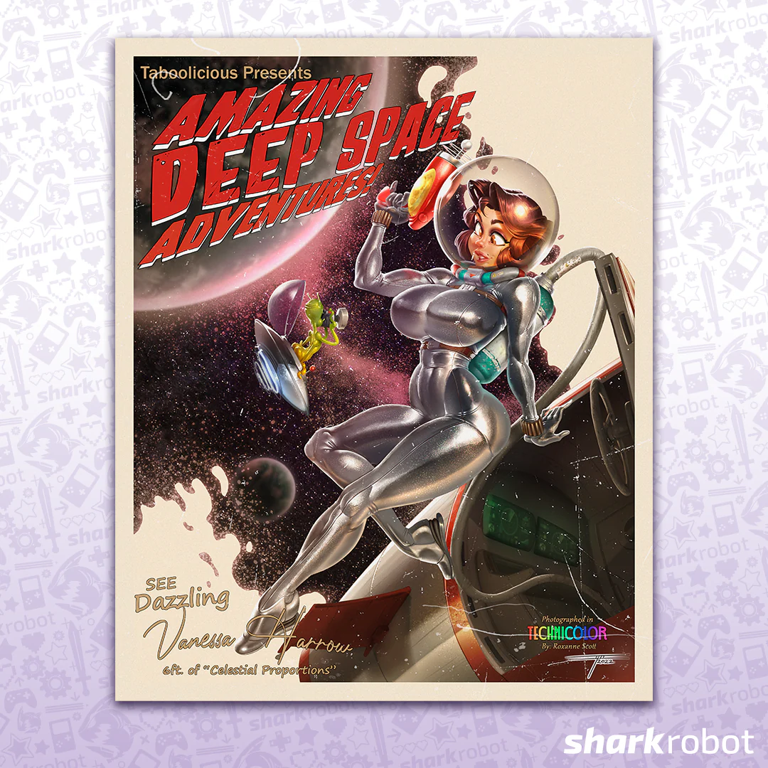 Deep Space Vanessa - Poster Print