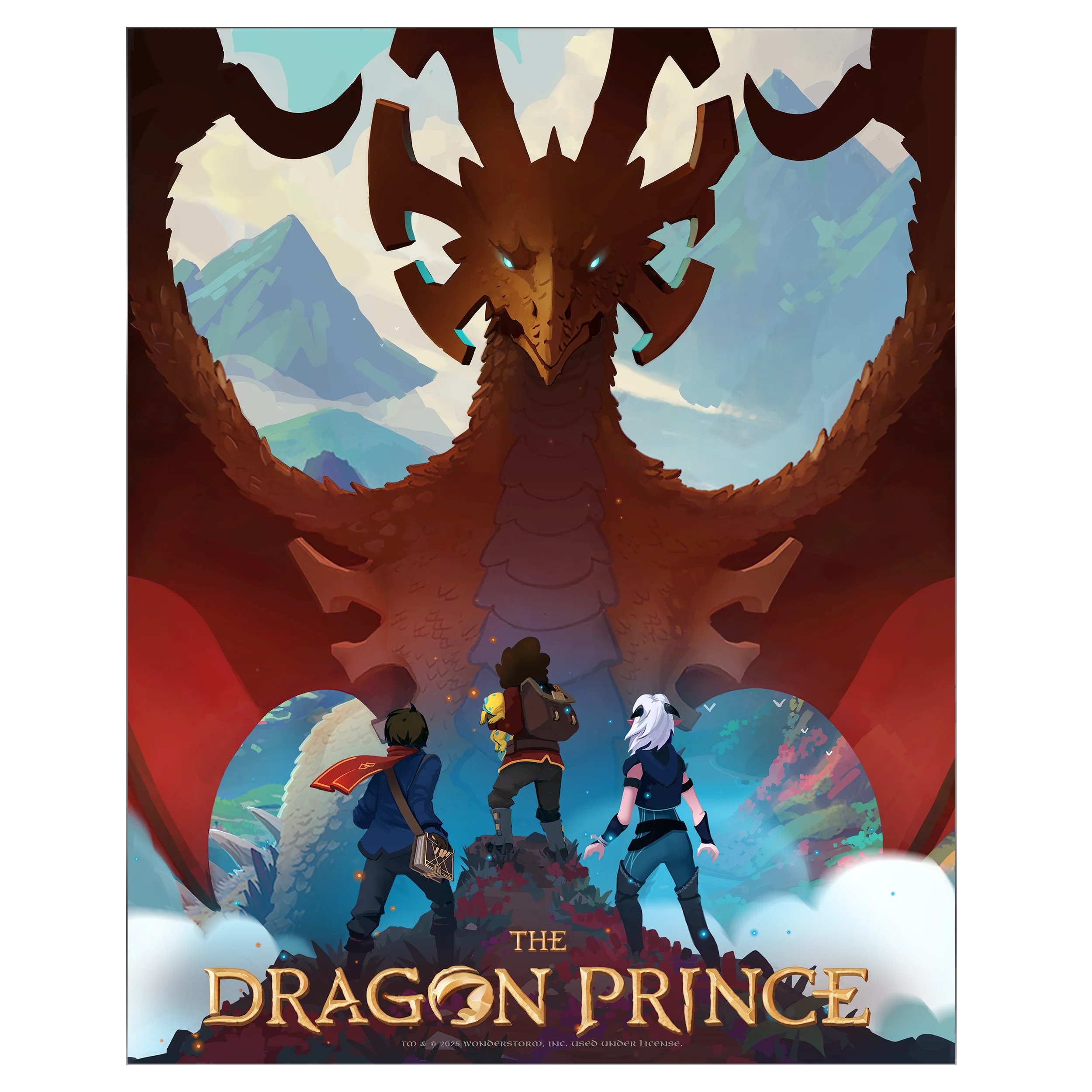 Welcome to Xadia: The Dragon Prince Metal Poster / Print