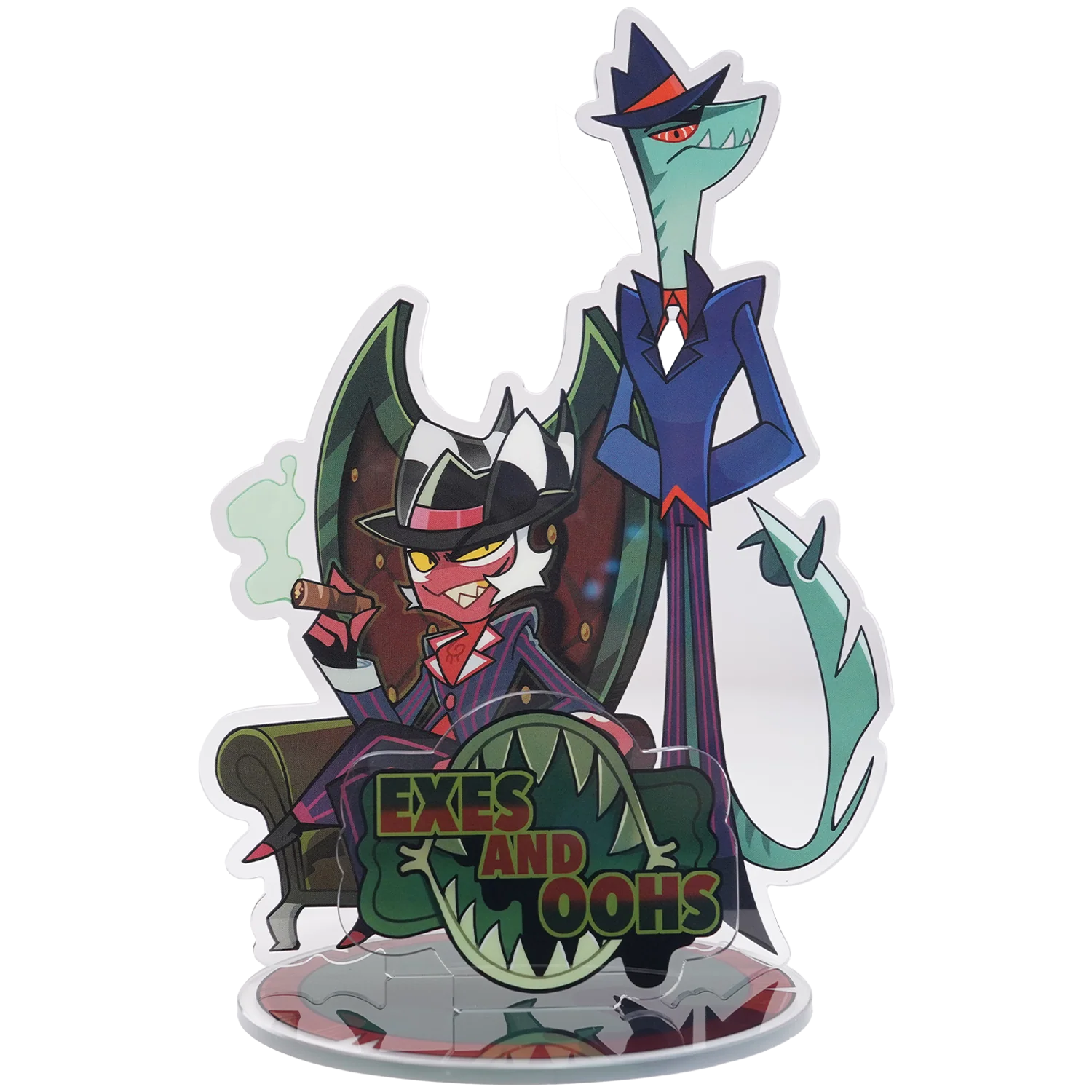 Exes and Oohs - Crimson & Alessio Standee *LIMITED STOCK*