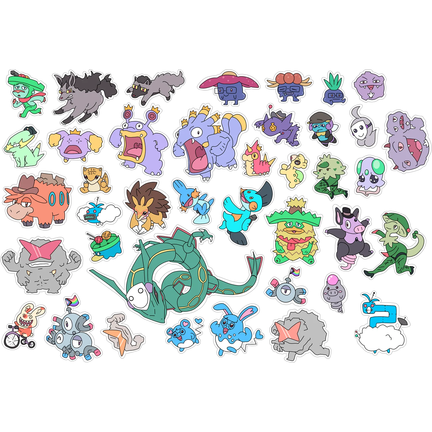 Friendlocke Season 1 Sticker Pack *LAST CHANCE*