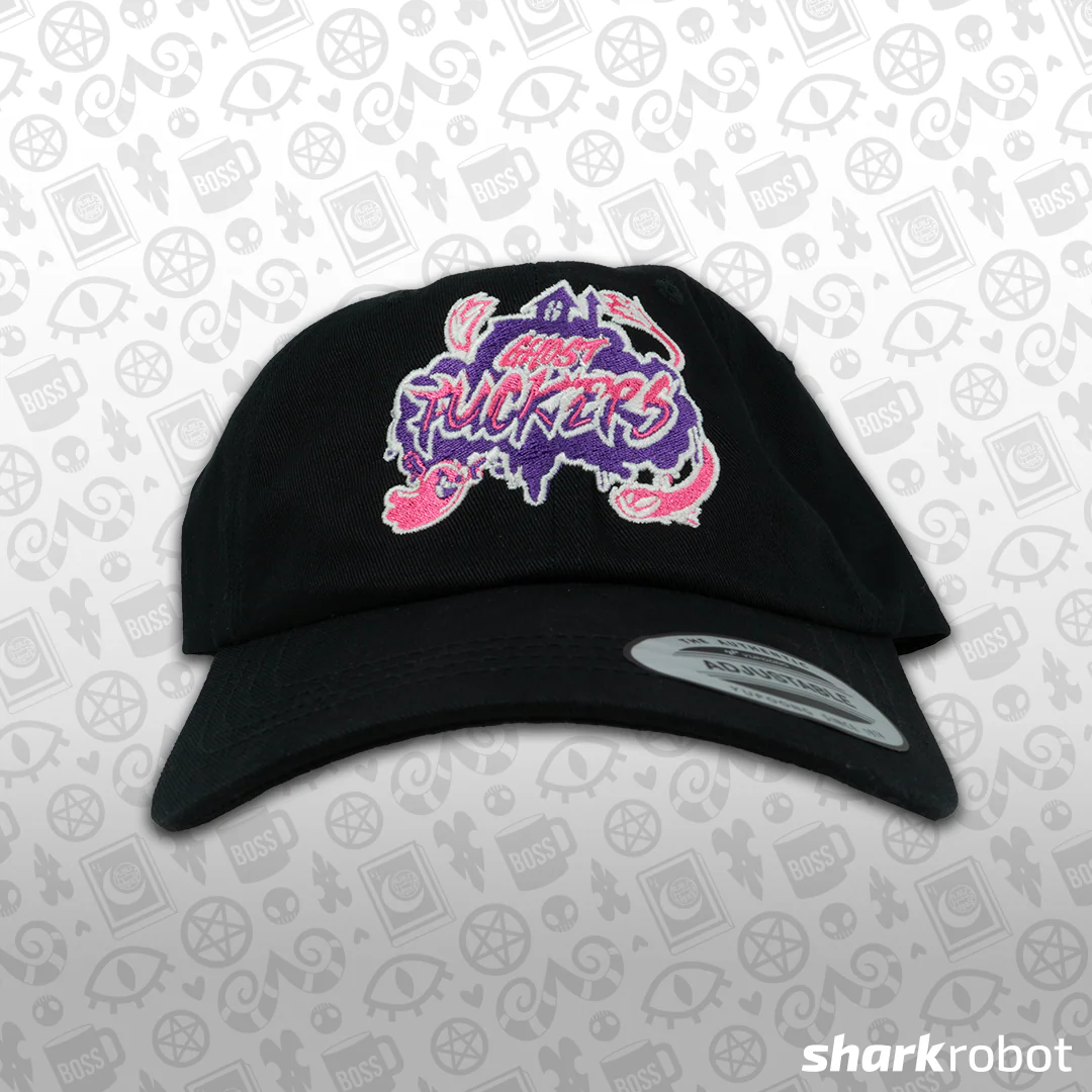 Ghost Fckrs Logo GLOW IN THE DARK - Dad Hat - Image 2
