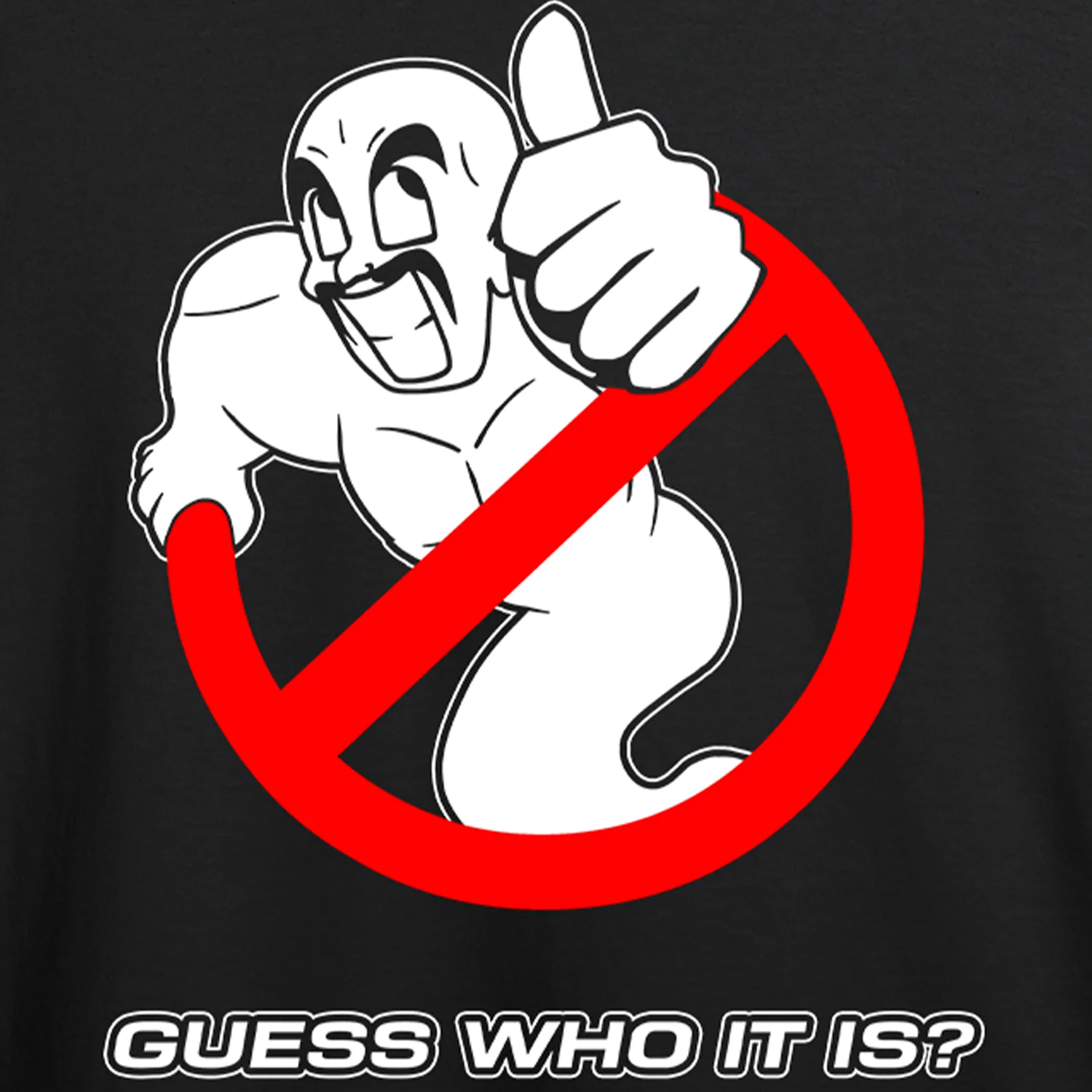 Guess Who It Is? T-shirt (GLOWS IN THE DARK)