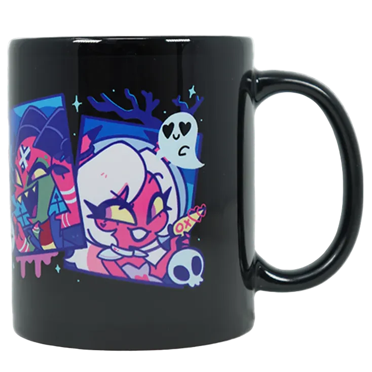 Haunted House Black Mug *FINAL SALE* - Image 2