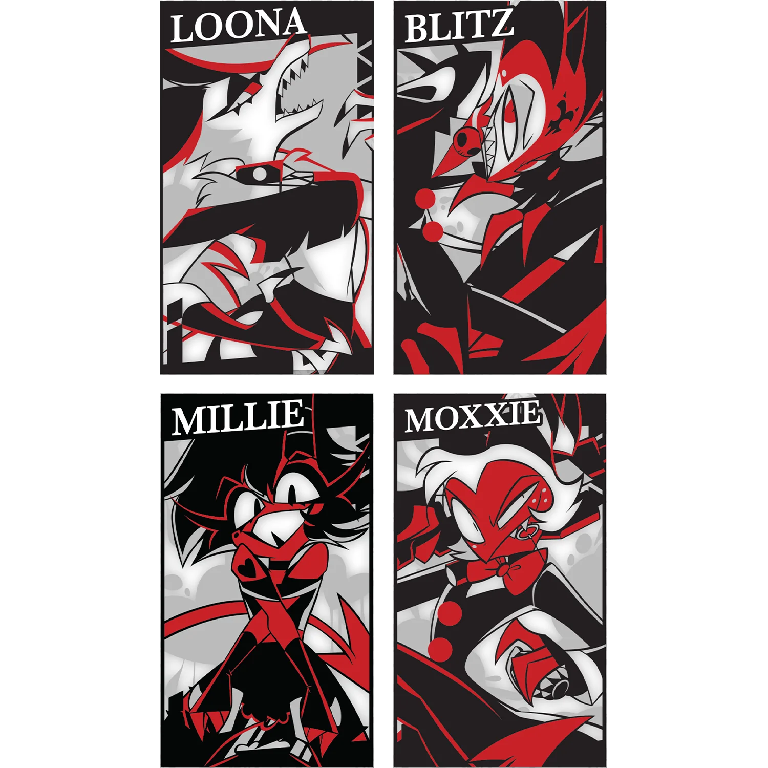 Helluva Boss Collectible Metal Cards - Series 2 - Wave 1 SILVER *FINAL SALE*