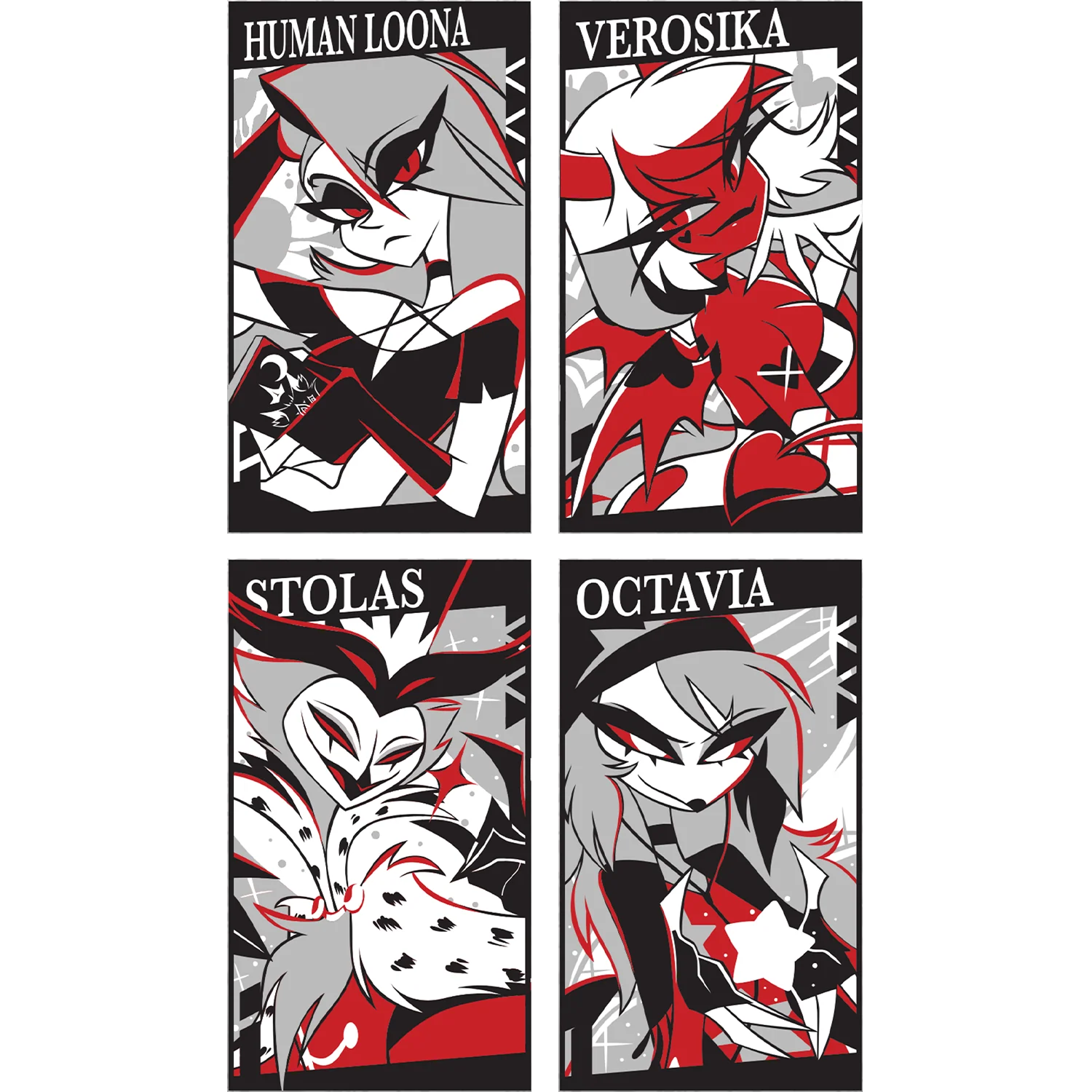 Helluva Boss Collectible Metal Cards - Series 2 - Wave 2 SILVER *FINAL SALE*