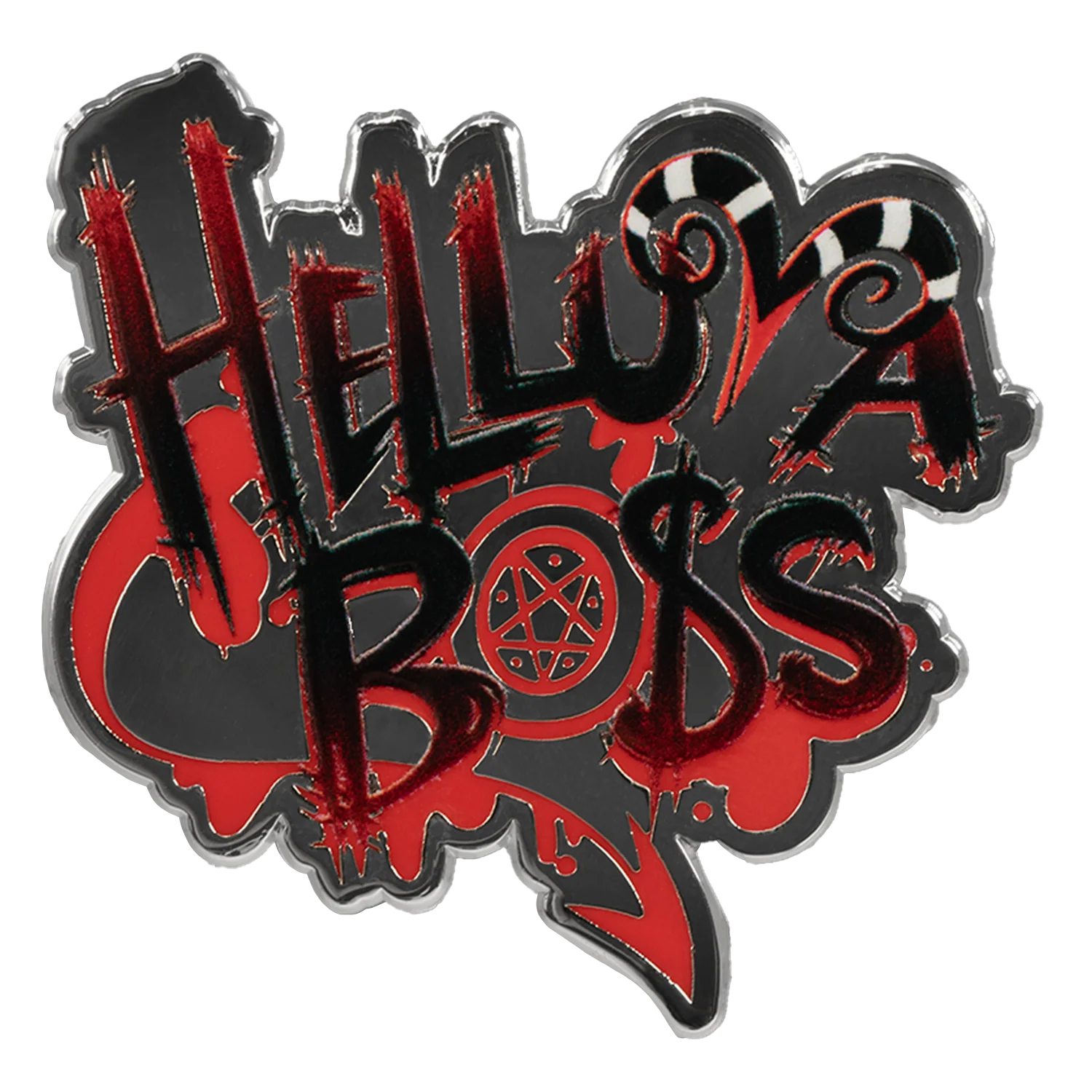 Helluva Boss Logo - Enamel Pin *LIMITED STOCK*
