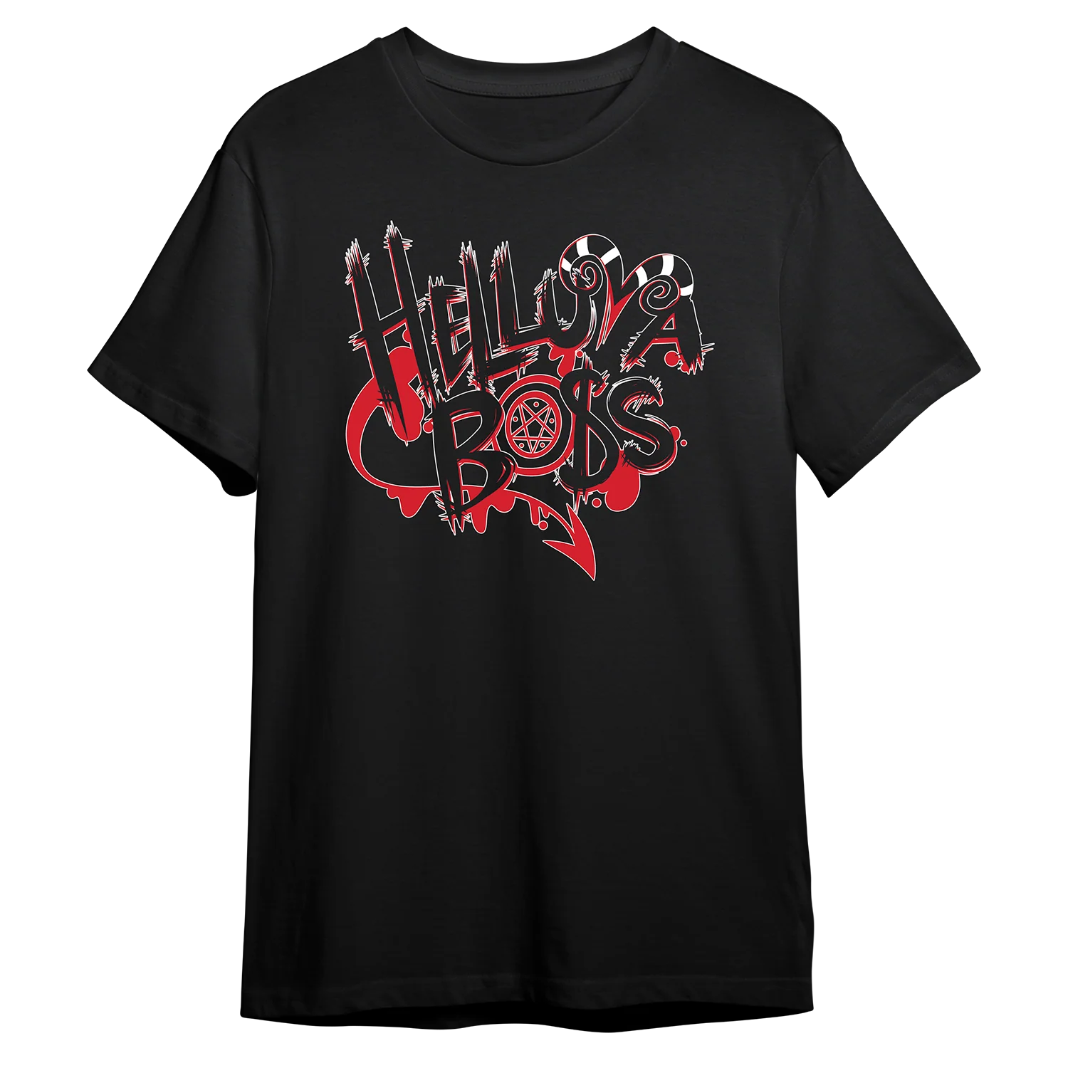 Helluva Boss Logo T-Shirt - Image 2