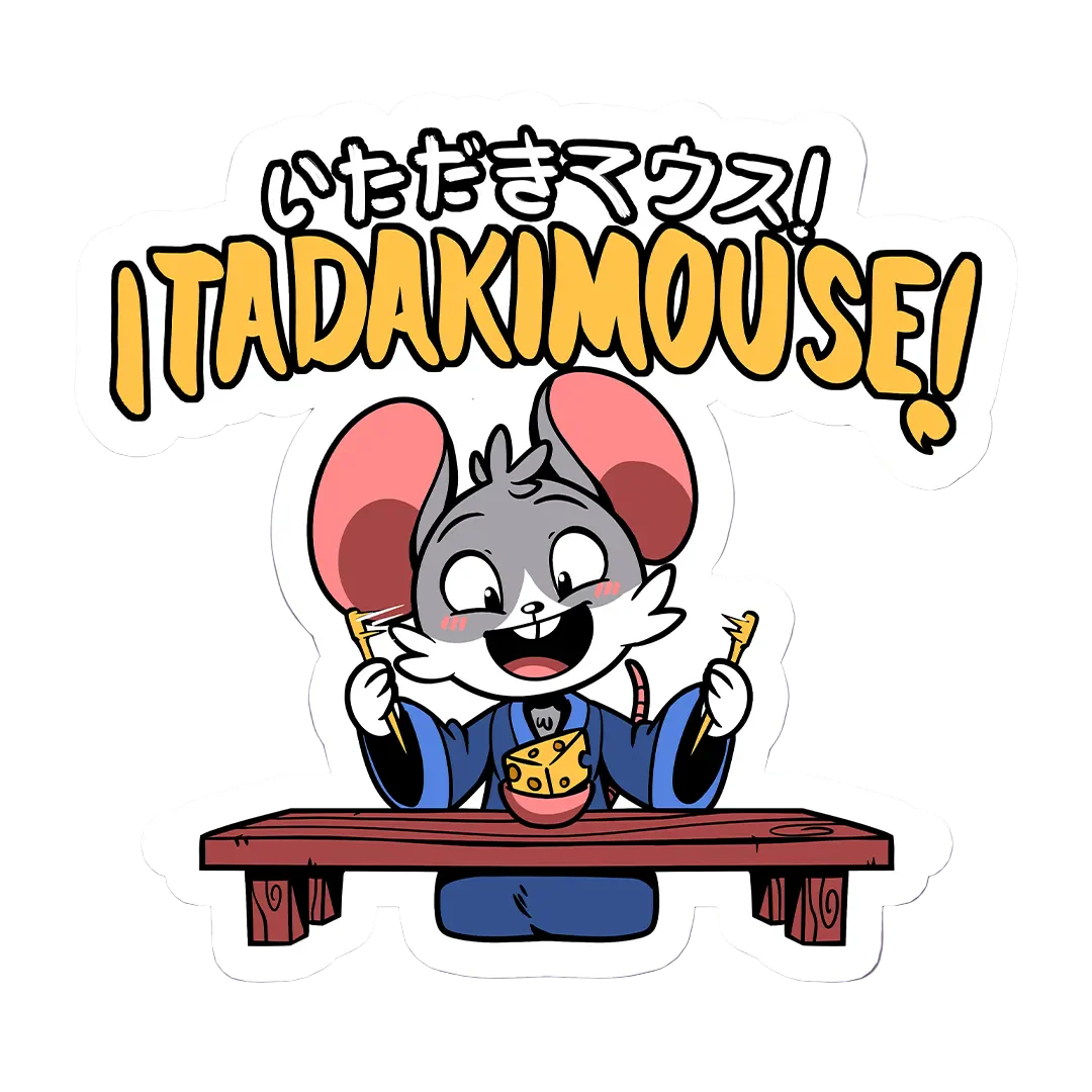 Itadakimouse! Sticker