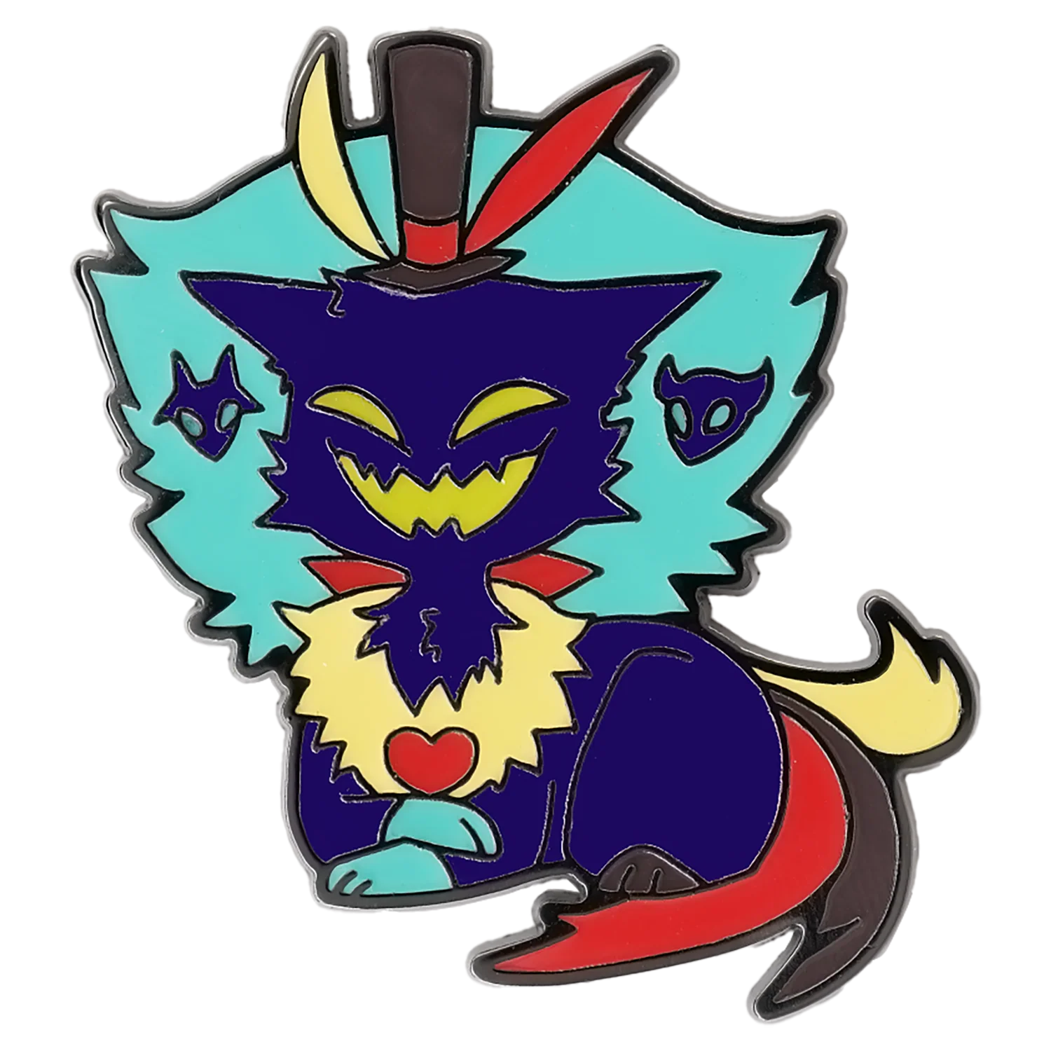 Kitty Ozzie Enamel Pin *LIMITED STOCK*