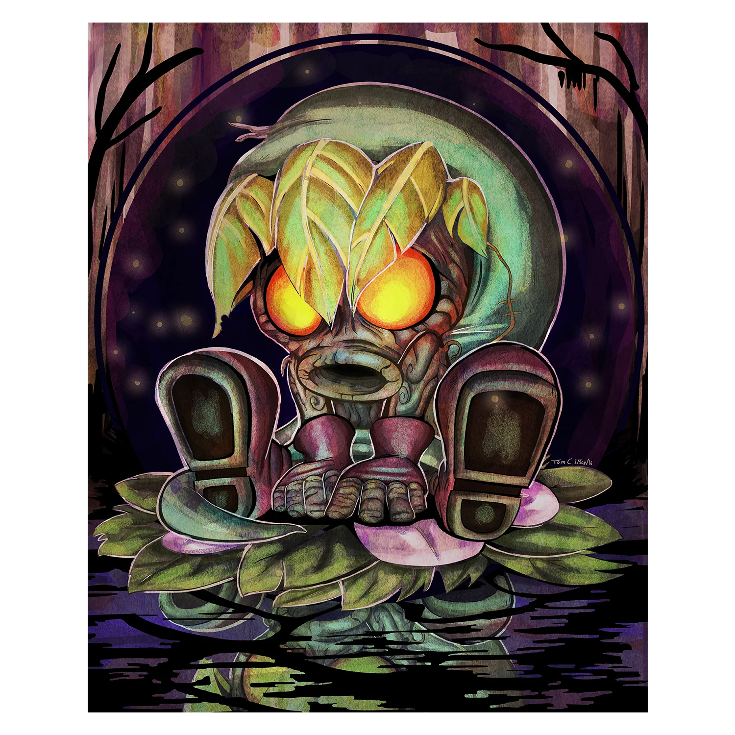 Lonely - Poster Print