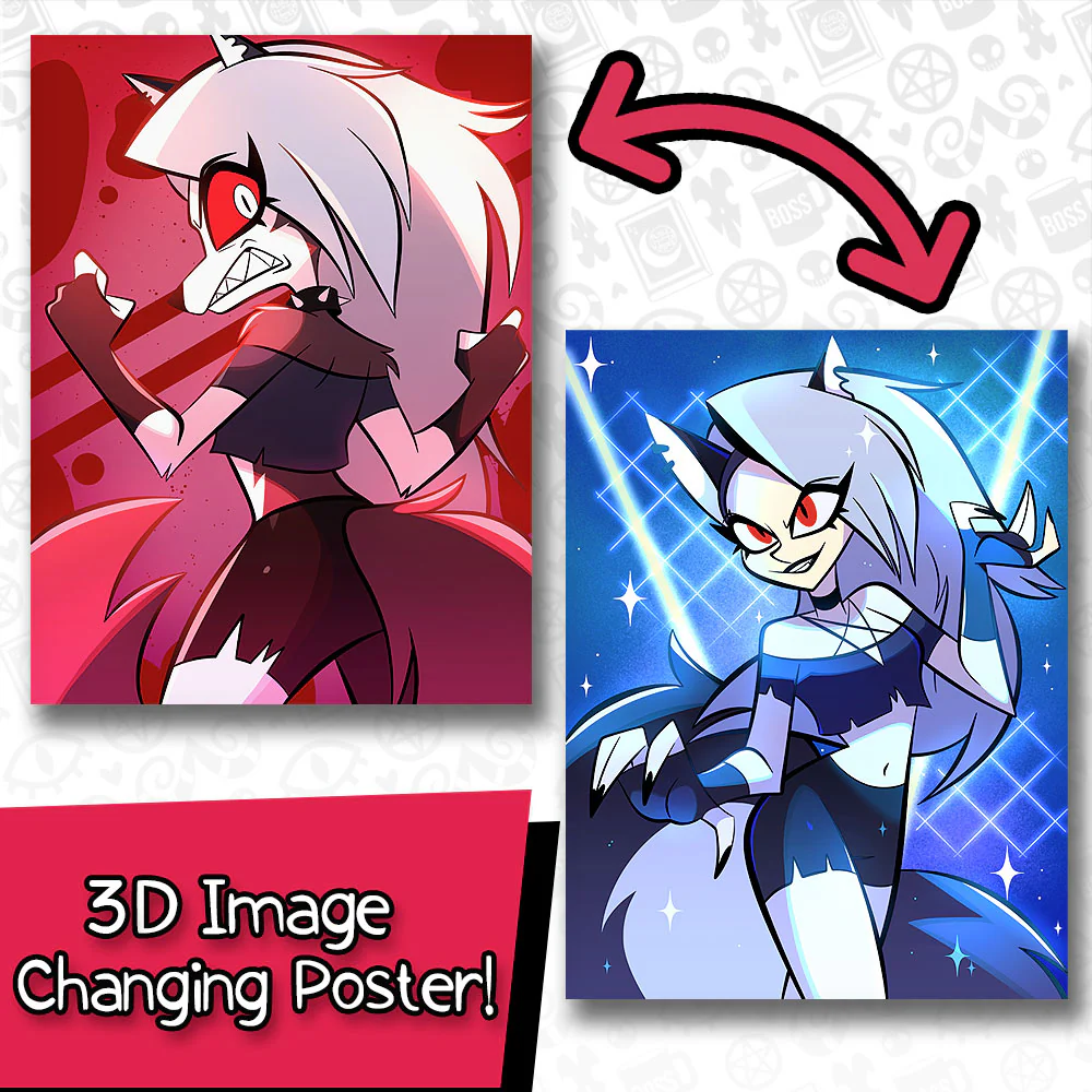 Loona Disguise Transformation Lenticular Poster *FINAL SALE* - Image 3