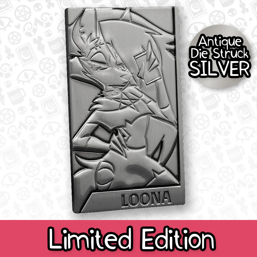 Loona Silver Plated Metal Collectible Card *FINAL SALE* - Image 3