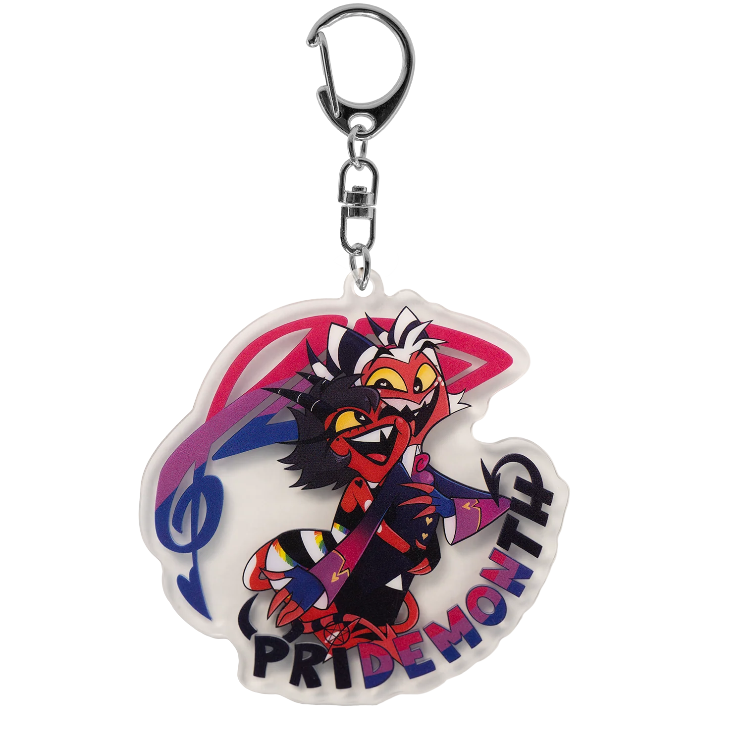 Moxxie & Millie - Pride 2025 Acrylic Keychain