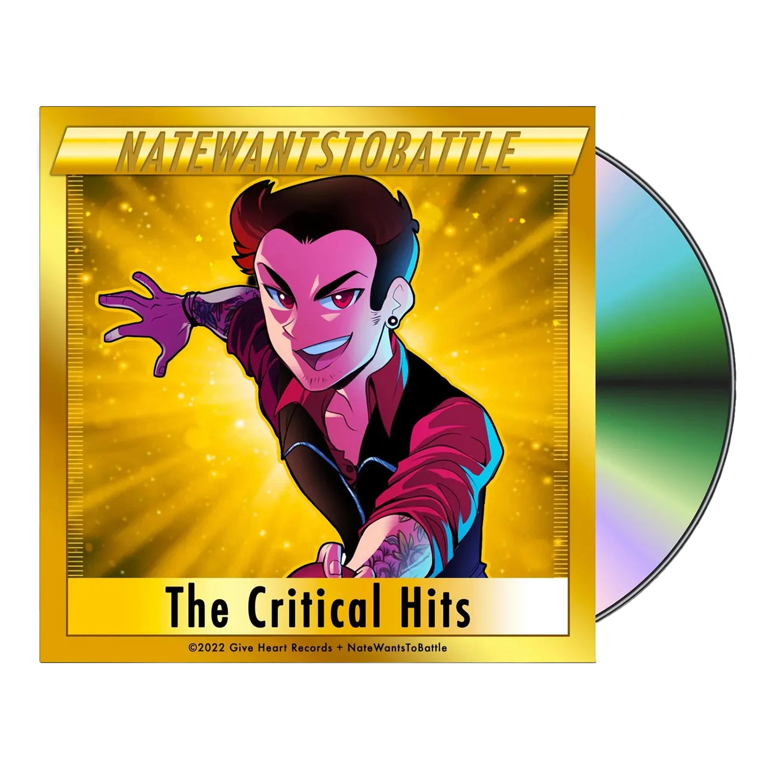 NateWantsToBattle - The Critical Hits CD