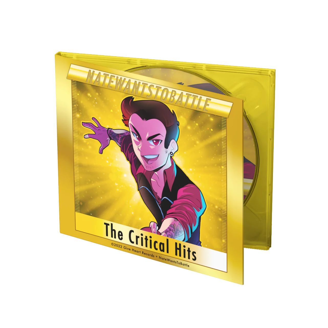 NateWantsToBattle - The Critical Hits CD - Image 2