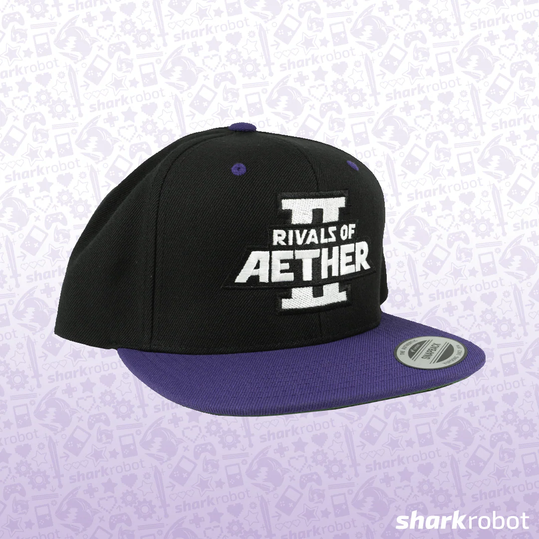 Rivals of Aether 2 - Black/Purple Brim Snapback - Image 2