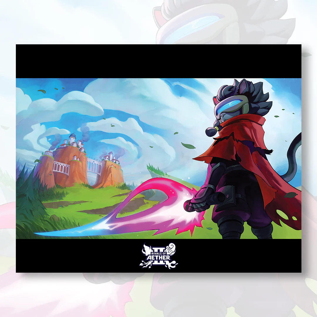Rivals of Aether 2 - Clairen Poster Print
