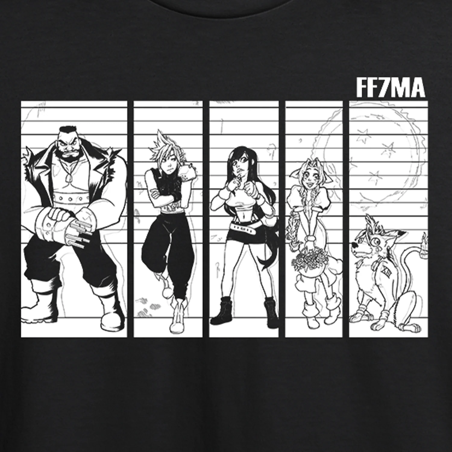 Shinra's Most Wanted T-shirt
