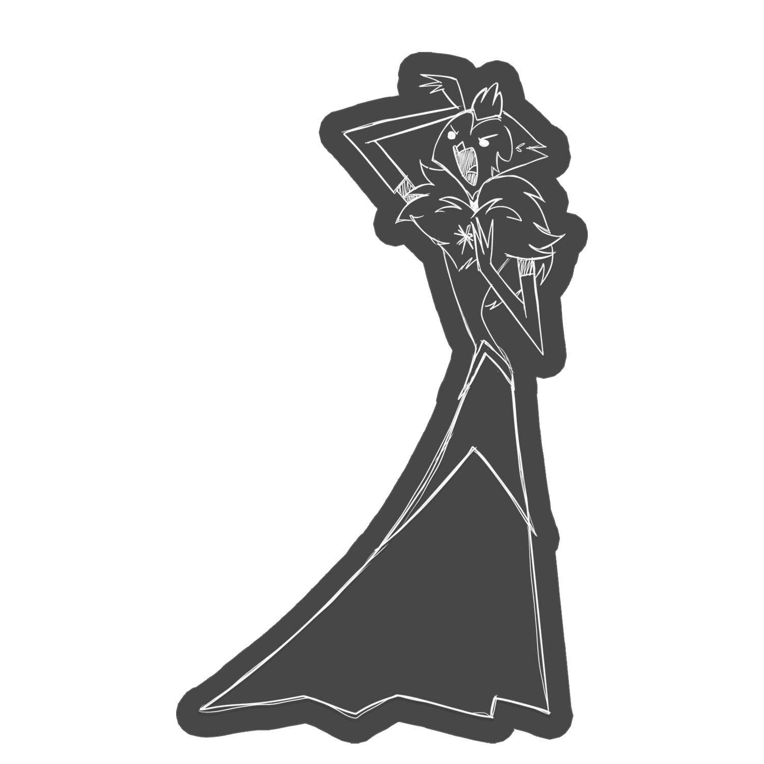 Sketchy Andrealphus Car Decal *LIMITED STOCK*