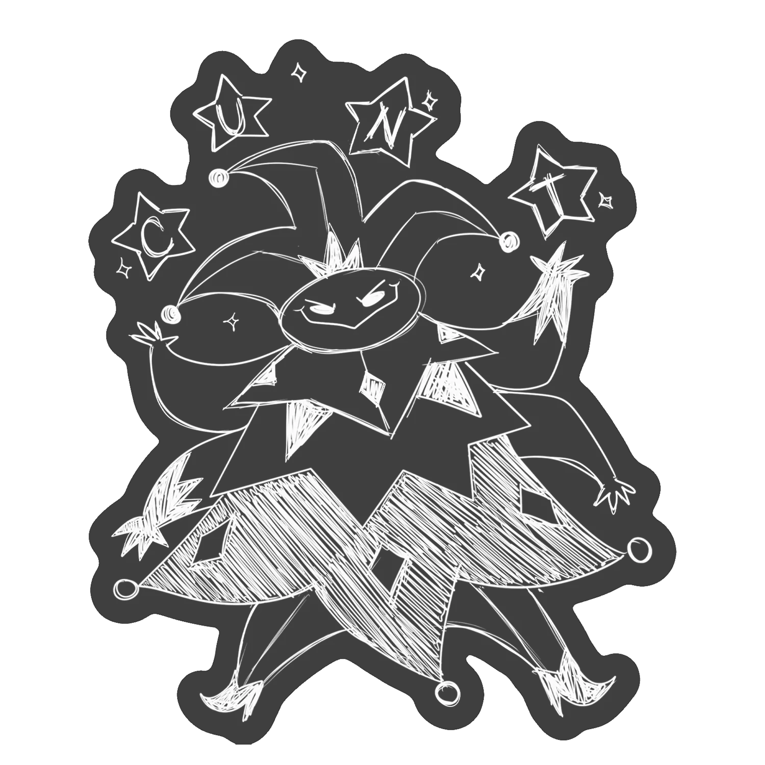 Sketchy Mammon Car Decal *LIMITED STOCK*