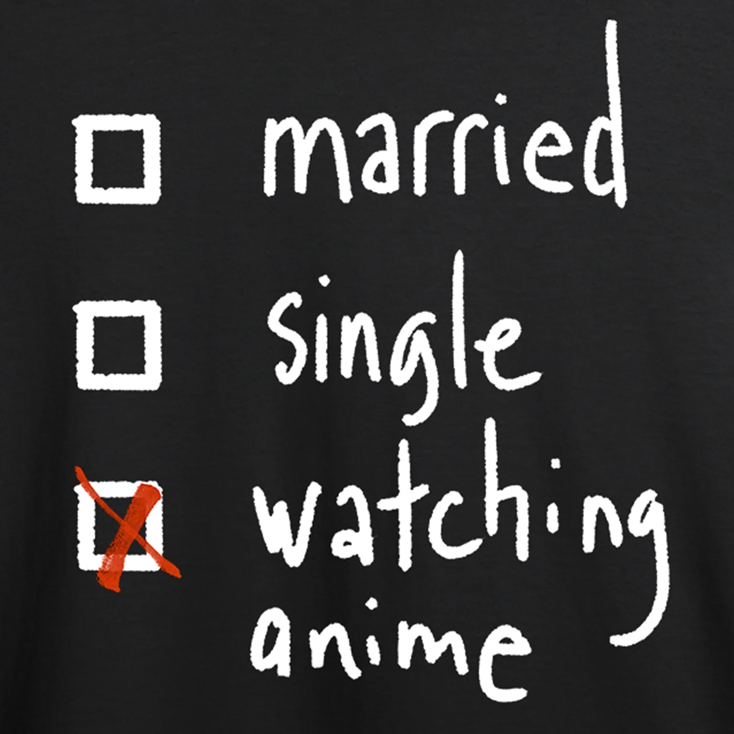 Status: Watching Anime