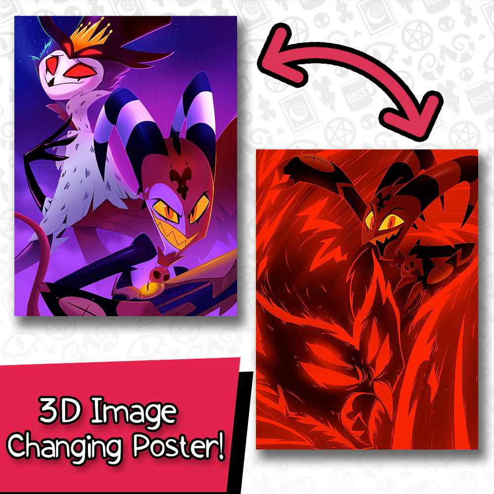 Stolas + Blitz Lenticular Poster *FINAL SALE* - Image 3