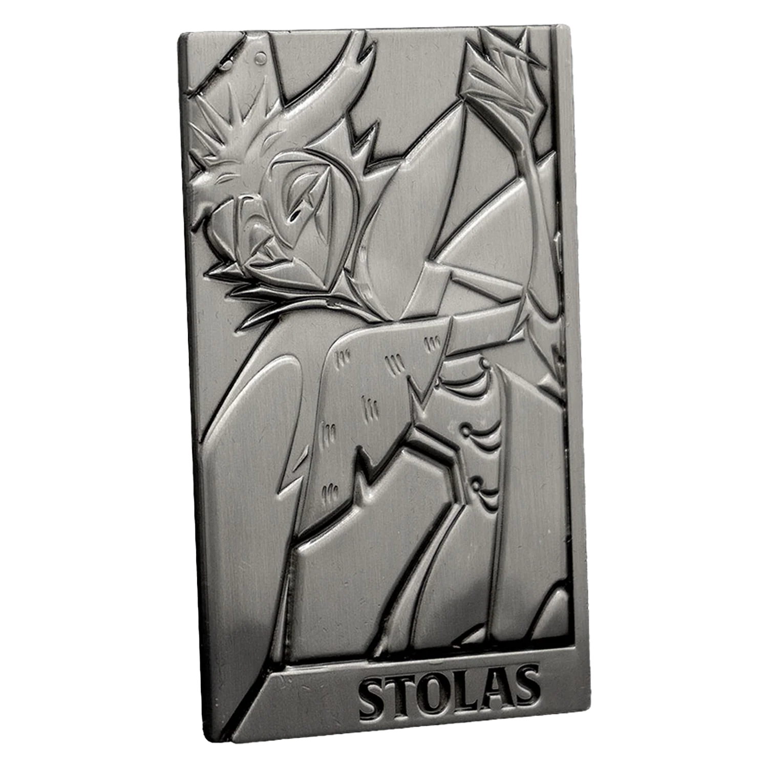 Stolas Silver Plated Metal Collectible Card *FINAL SALE*