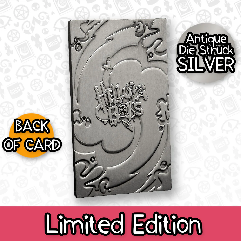 Stolas Silver Plated Metal Collectible Card *FINAL SALE* - Image 5