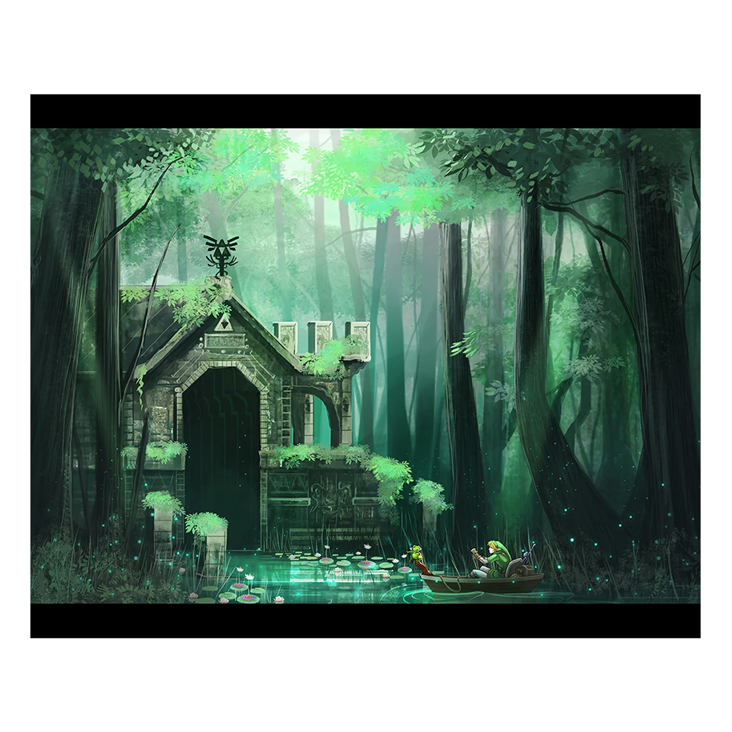 Swamp Temple - Poster Print
