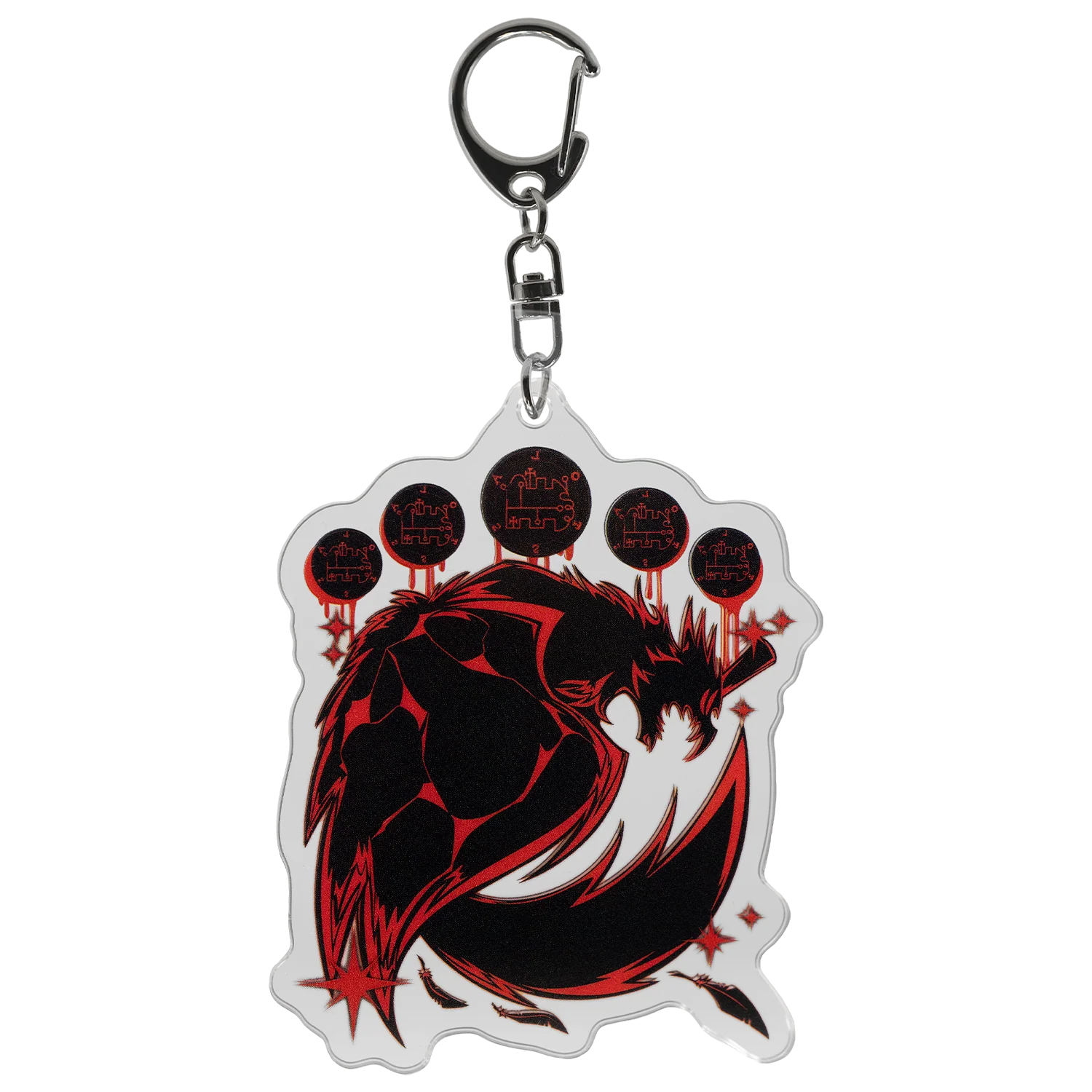 Truth Seekers - Demon Form Stolas - Acrylic Keychain *LIMITED STOCK*