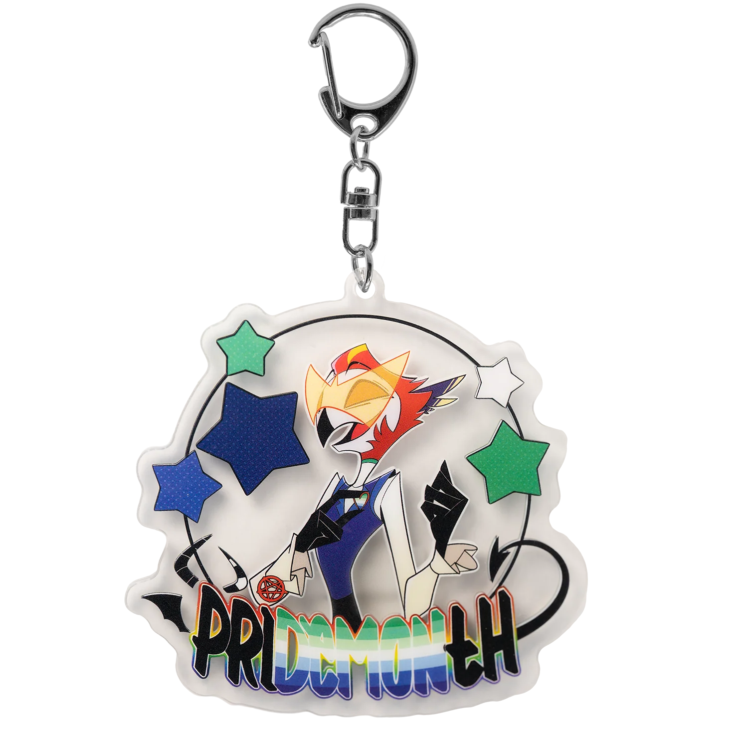 Vassago - Pride 2025 Acrylic Keychain