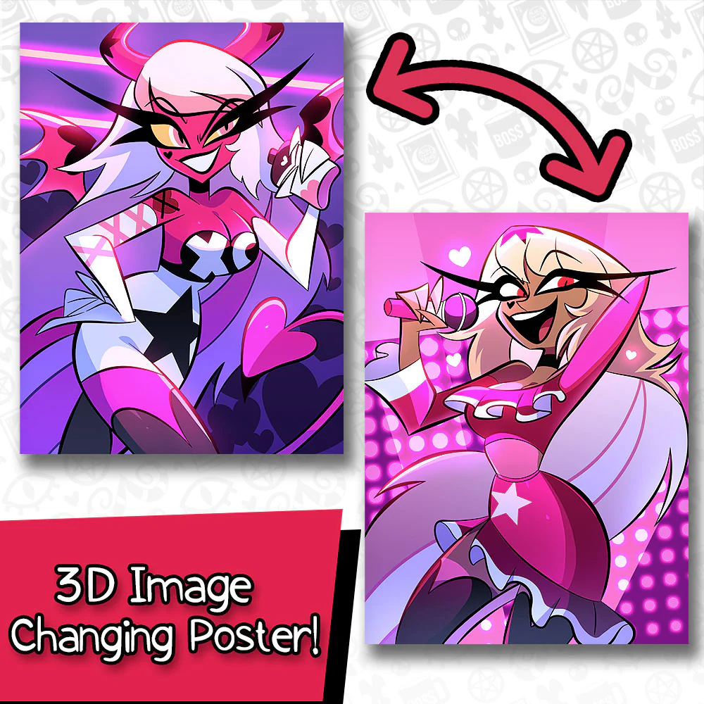 Verosika Disguise Transformation Lenticular Poster *FINAL SALE* - Image 3